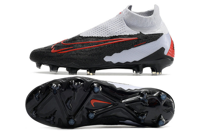 Chuteira Nike Campo Phantom GX Elite FG - Branco/Preto