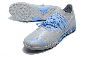 Chuteira Puma Future Z 1.3 Pro Cage Society - Azul/Cinza