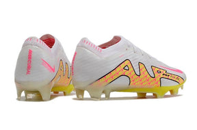 Chuteira Nike Air Zoom Mercurial Vapor 15 Elite FG - Branco/Amarelo