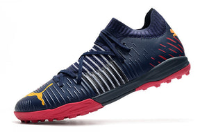 Chuteira Puma Future Z 1.1 Pro Cage Society - Preto/Vermelho/Branco