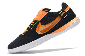 Chuteira Nike Street Gato Futsal IC - Preto/Laranja