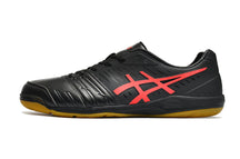 Chuteira Asics Japan Destaque FF Futsal - Preto/Vermelho