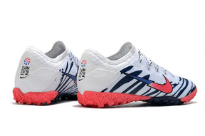 Chuteira Nike Mercurial Vapor 13 Society - Branco/Azul
