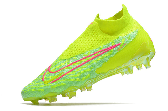 Chuteira Nike Campo Phantom GX Elite FG - Amarelo/Verde