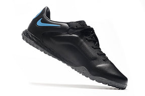 Chuteira Nike Tiempo 9 Pro Society - Preto/Azul/Dourado