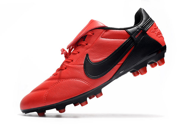 Chuteira Nike Premier 3 FG - Vermelho/Preto