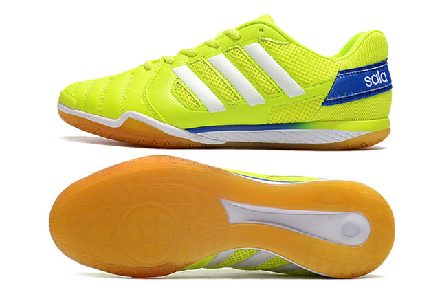 Chuteira Adidas Top Sala Futsal - Verde/Marrom