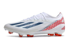 Chuteira Adidas X CrazyFast.1 FG - Branco/Azul