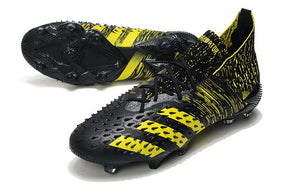Chuteira Adidas Predator Freak.1 Campo FG - Preto/Amarelo