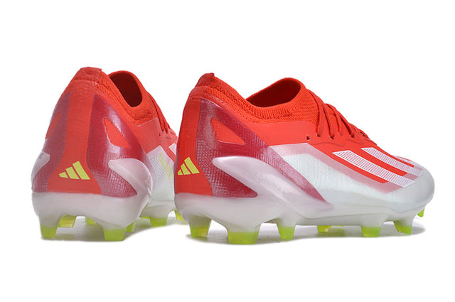 Chuteira Adidas X CrazyFast.1 FG - Vermelho/Branco