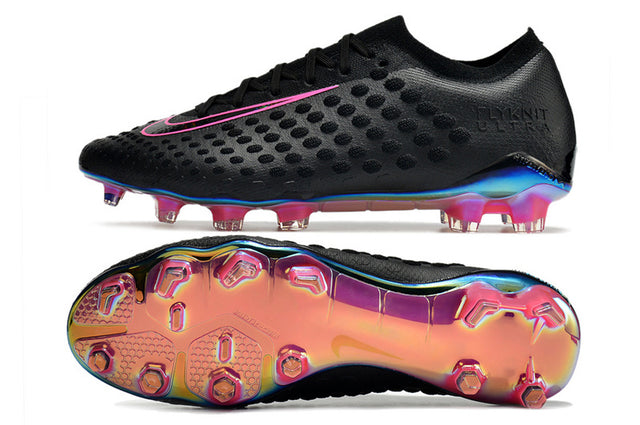 Chuteira Nike Phantom Ultra Venom FG - Preto/Rosa