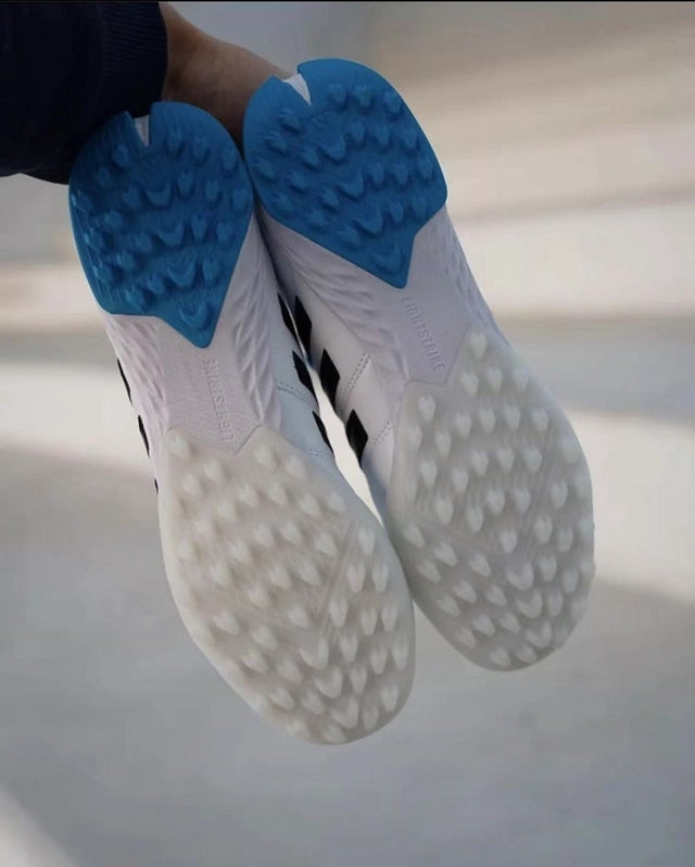 Chuteira Adidas Adipure 11 Pro Society TF - Branco/Azul