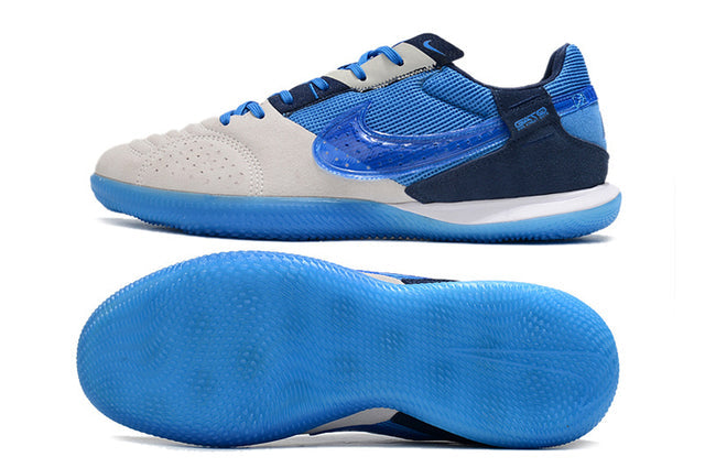 Chuteira Nike Street Gato Futsal IC - Azul/Preto