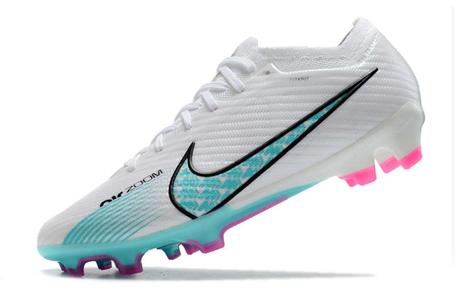 Chuteira Nike Air Zoom Mercurial Vapor 15 Elite FG - Branco/Azul