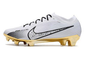 Chuteira Nike Air Zoom Mercurial Vapor 15 Elite FG - Branco/Preto