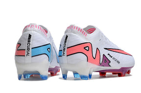 Chuteira Nike Air Zoom Mercurial Vapor 15 Elite FG - Branco/Rosa