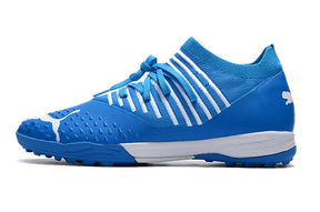 Chuteira Puma Future Z 1.4 Pro Cage Society - Azul