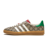 Tênis Adidas x Gucci Gazelle Beige GG Monogram