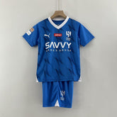Kit Infantil Al-Hilal 23/24 Puma - Azul