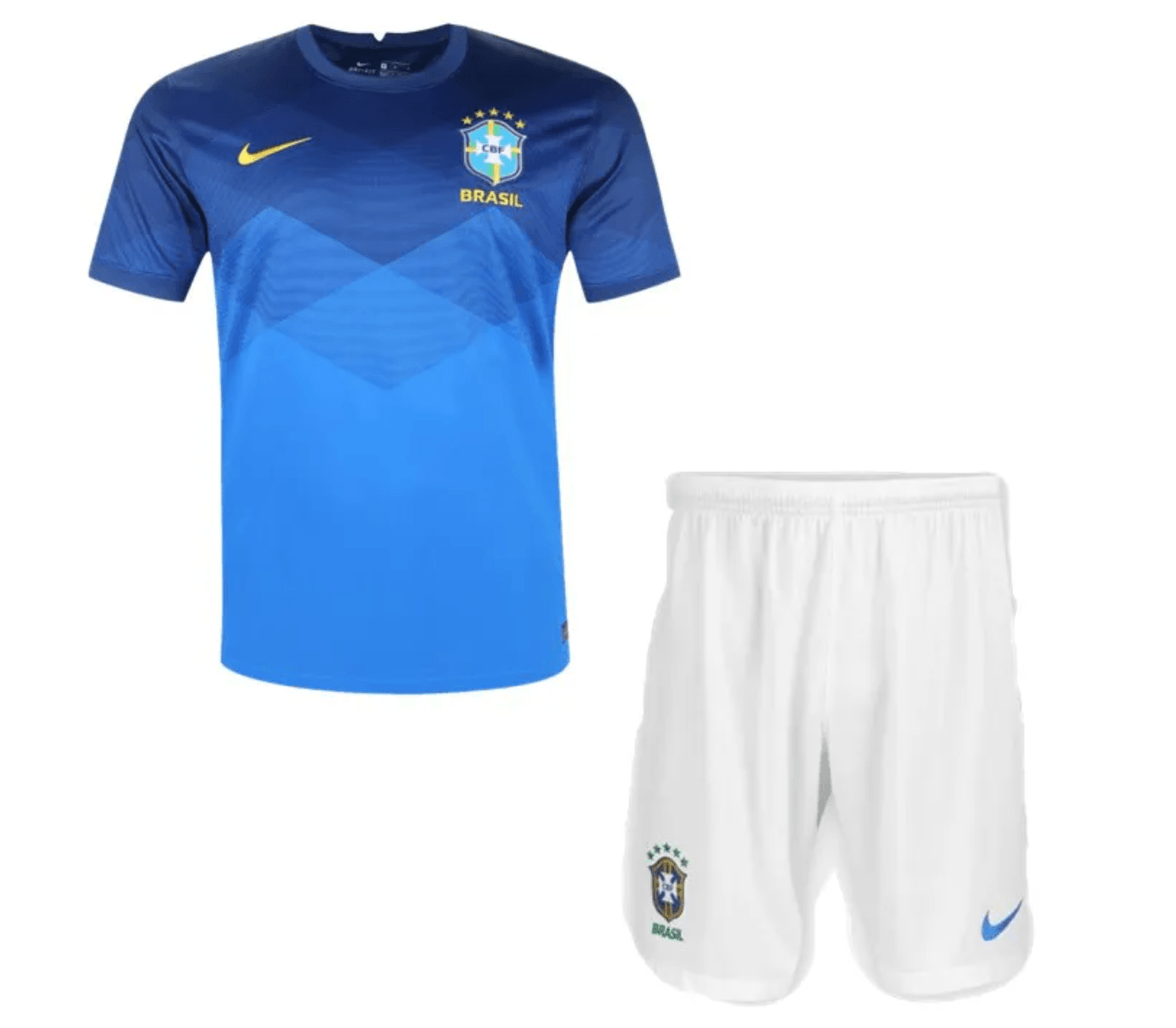 Kit Infantil Brasil 2021 Nike - Azul - Loja da Seven Oficial