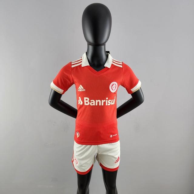 Kit Infantil Internacional 22/23 Adidas - Vermelho