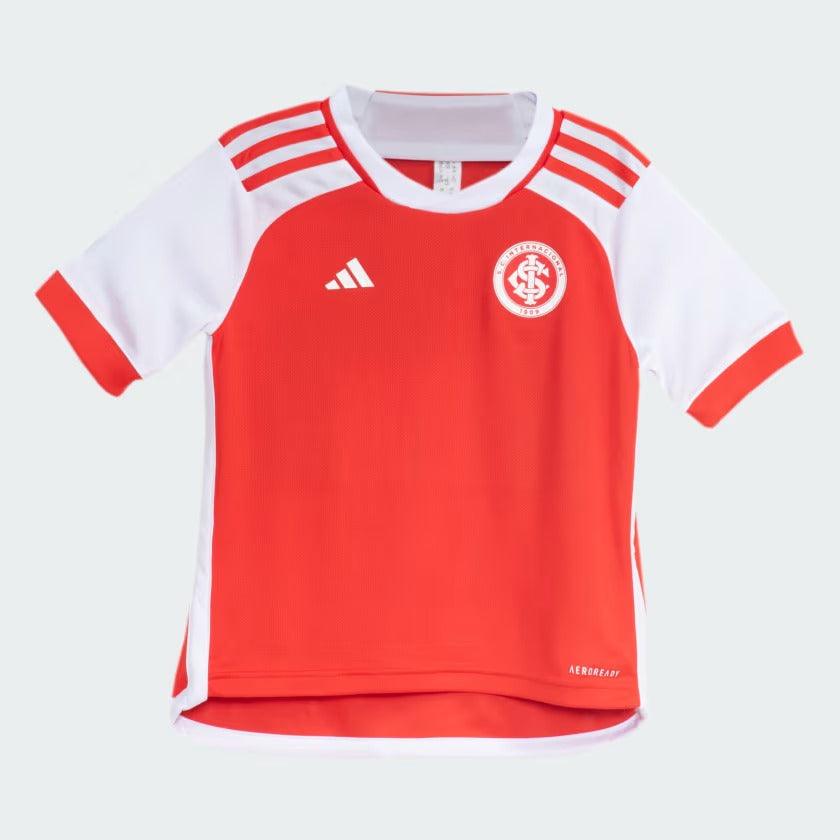 Kit Infantil Internacional Home 24/25 - Vermelho - Loja da Seven Oficial
