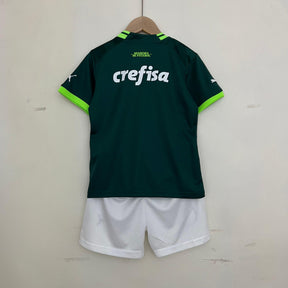 Kit Infantil Palmeiras I 23/24 Puma - Verde - Loja da Seven Oficial