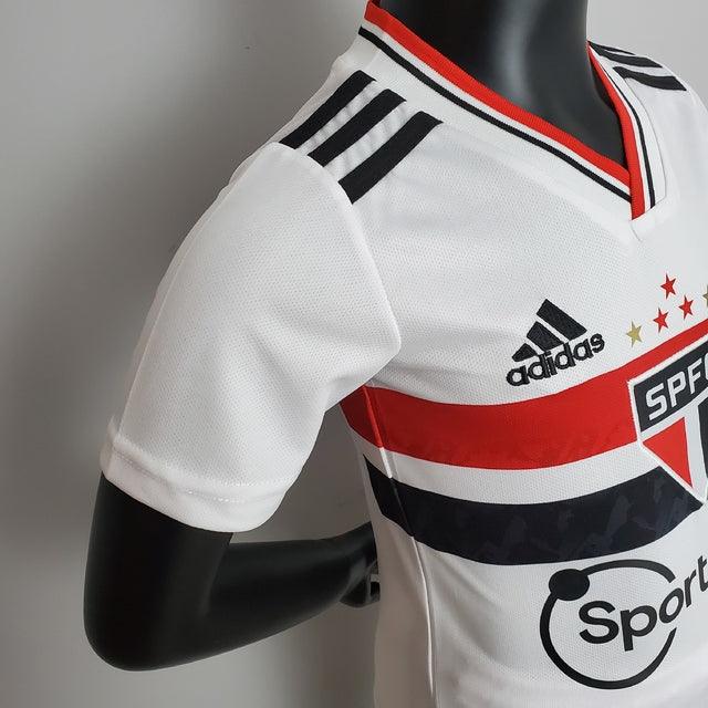 Kit Infantil São Paulo 22/23 Adidas - Branco - Loja da Seven Oficial