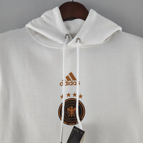 Moletom da Alemanha 2022 Branco - Adidas - Loja da Seven Oficial