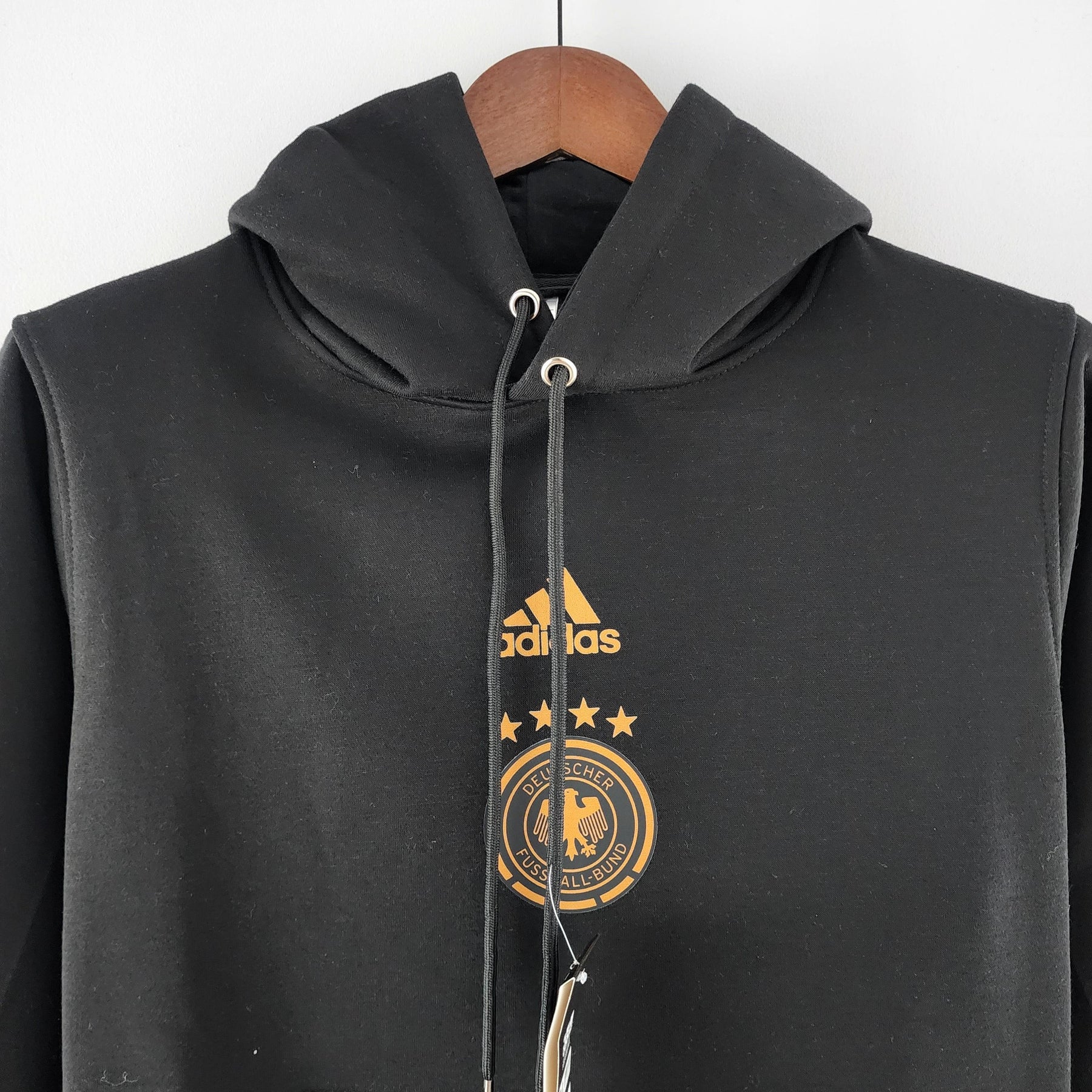 Moletom da Alemanha 2022 Preto - Adidas - Loja da Seven Oficial