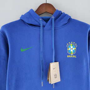 Moletom do Brasil 2022 Azul - Nike - Loja da Seven Oficial