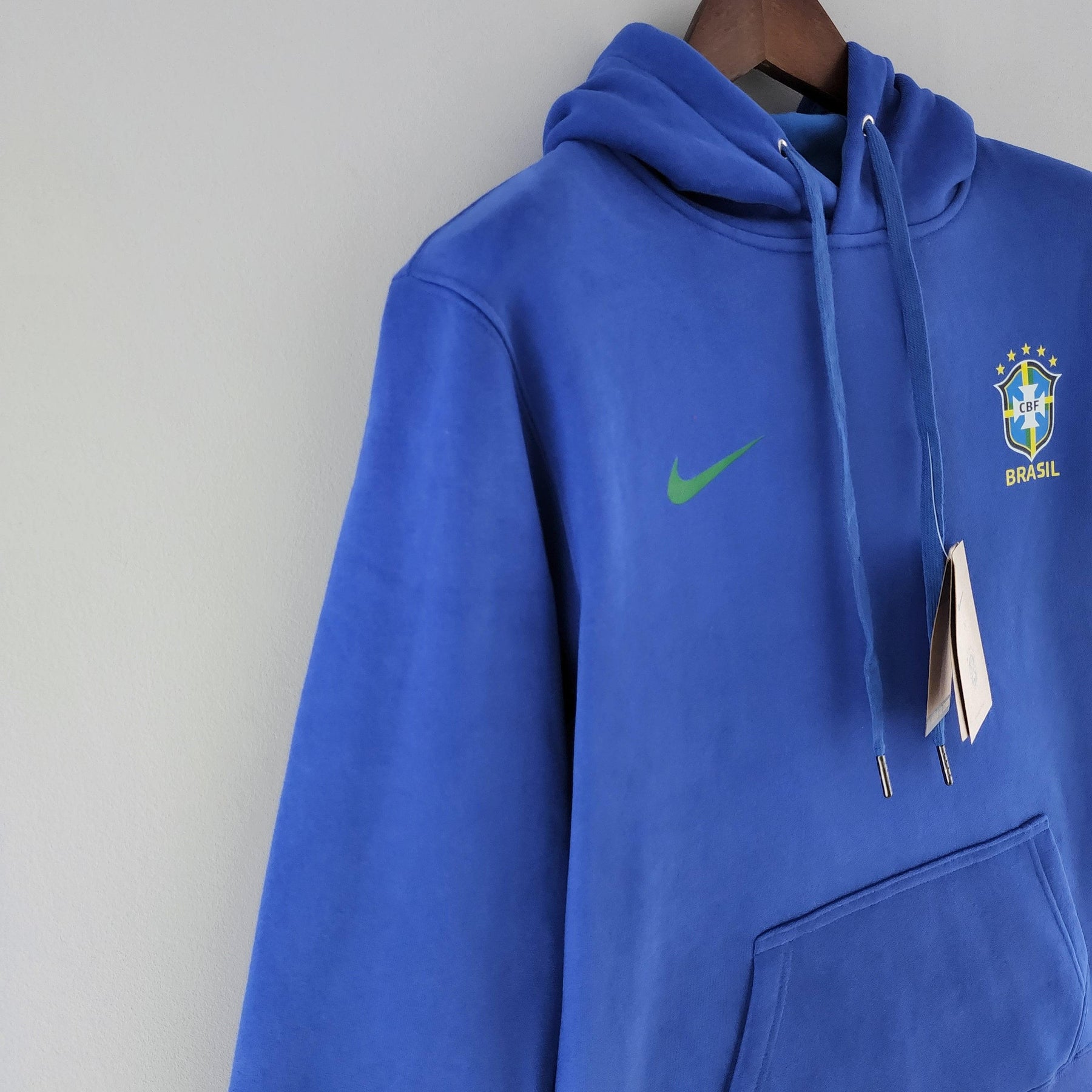 Moletom do Brasil 2022 Azul - Nike - Loja da Seven Oficial
