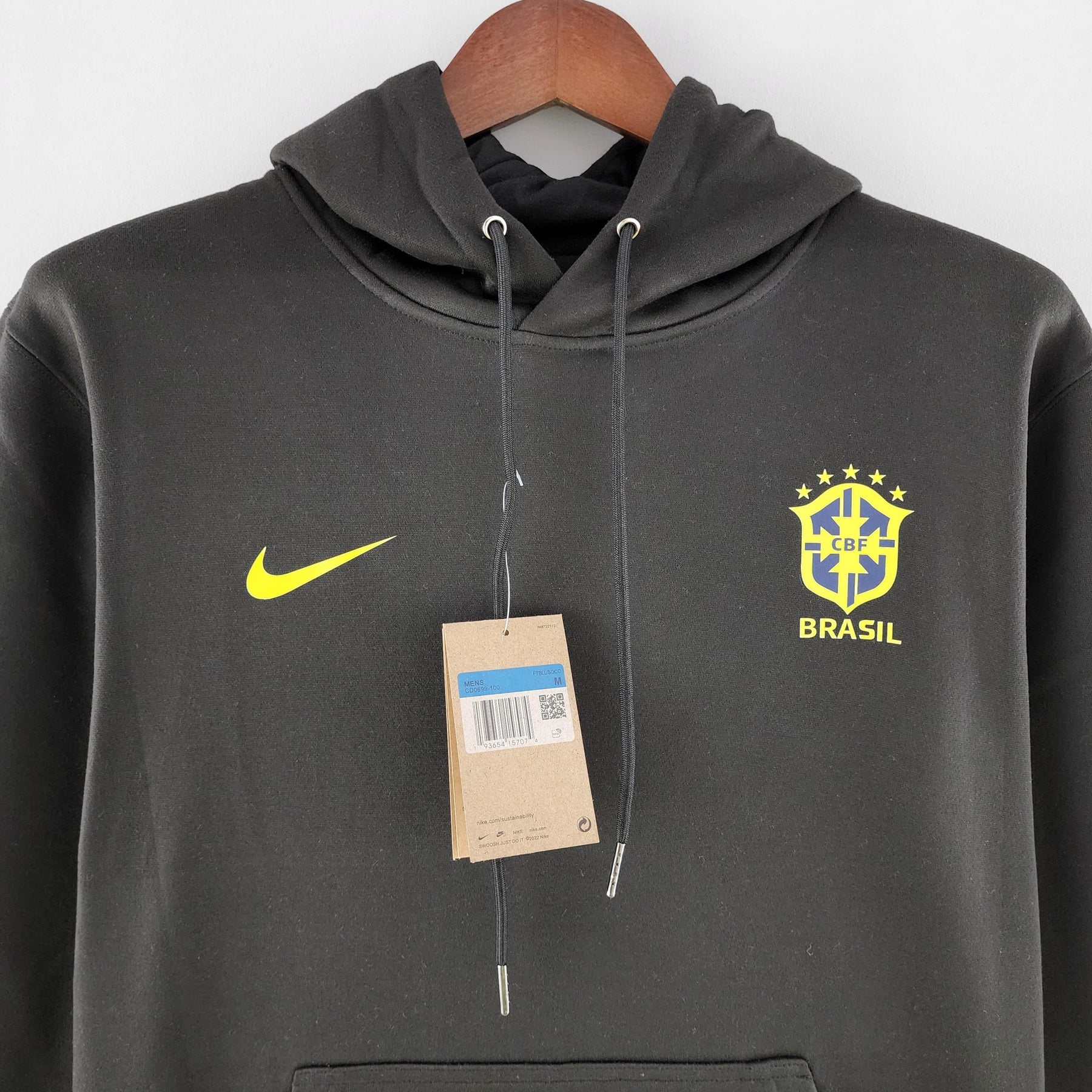 Moletom do Brasil 2022 Preto - Nike - Loja da Seven Oficial