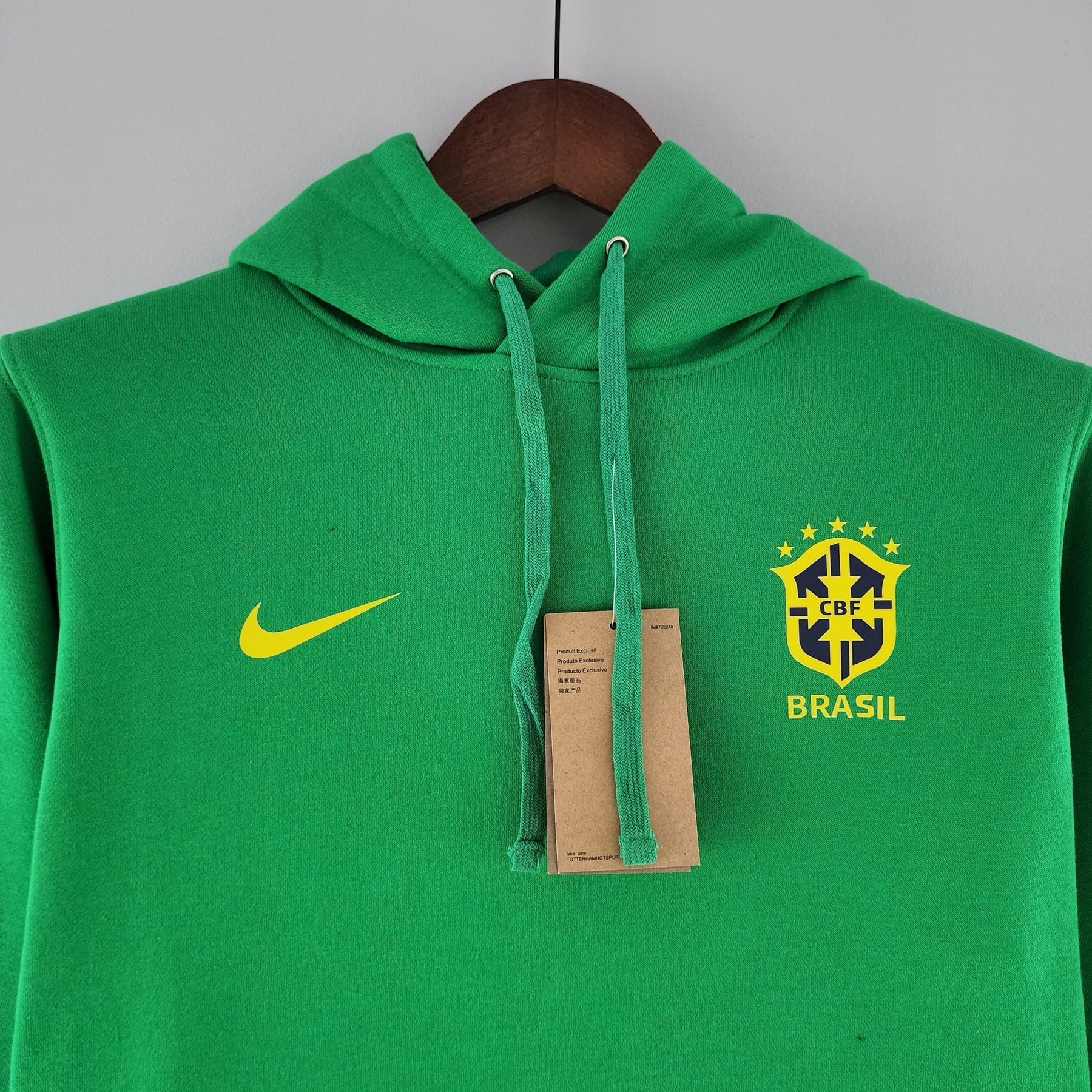 Moletom do Brasil 2022 Verde - Nike - Loja da Seven Oficial