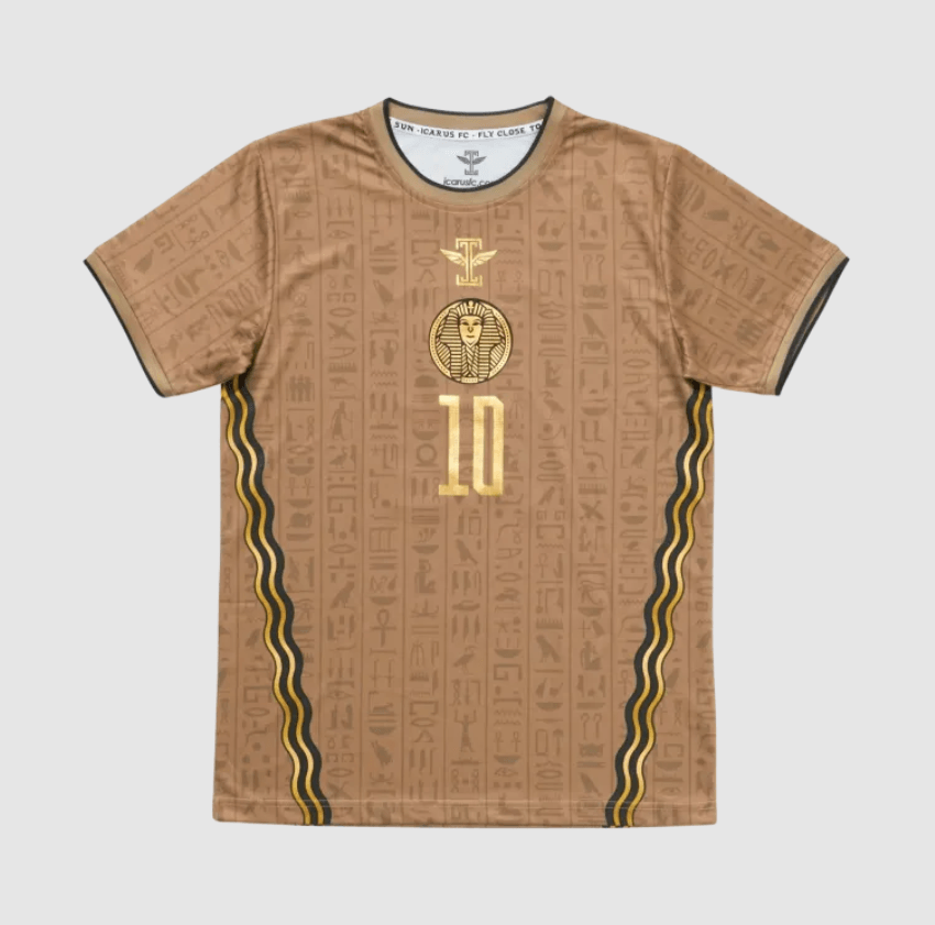 Pré-venda Camisa Seleção do Egito Bege Icarus 2024/25 Masculina
