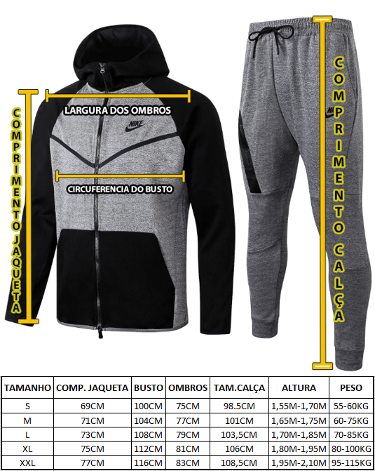 Conjunto Agasalho- Nike NBA Thermaflex - Miami Heat - 75 Anos